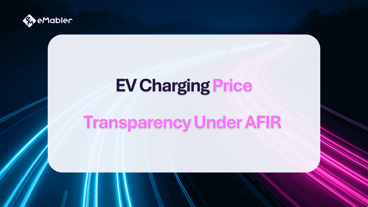 EV Charging Price Transparency Under AFIR