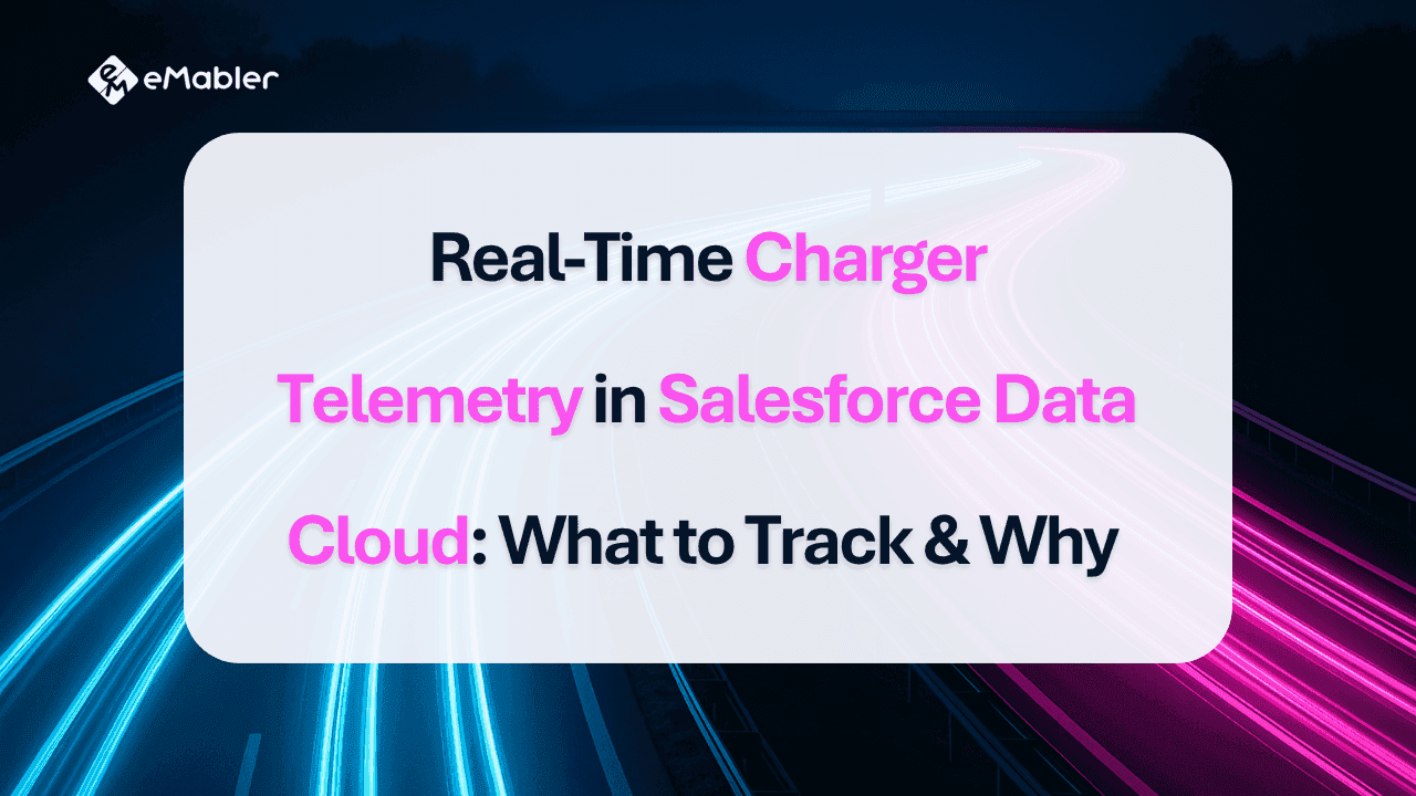 EV Charger Telemetry in Salesforce Data Cloud