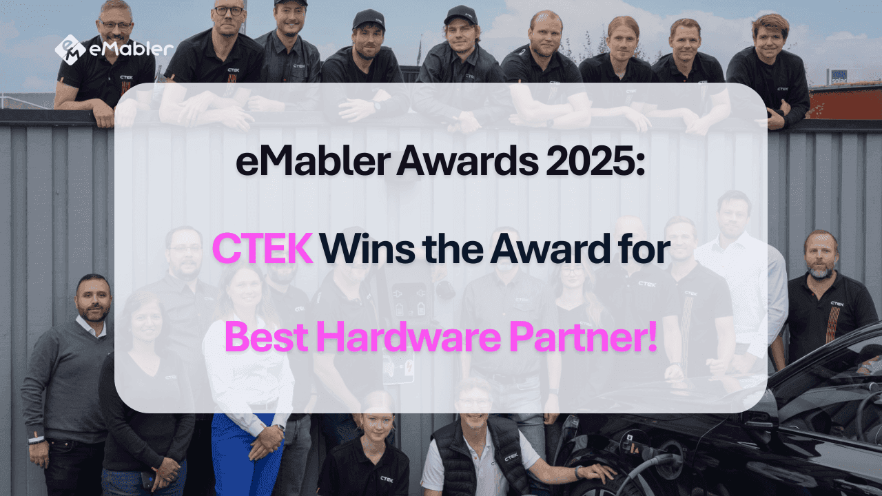 CTEK eMabler Award 2025