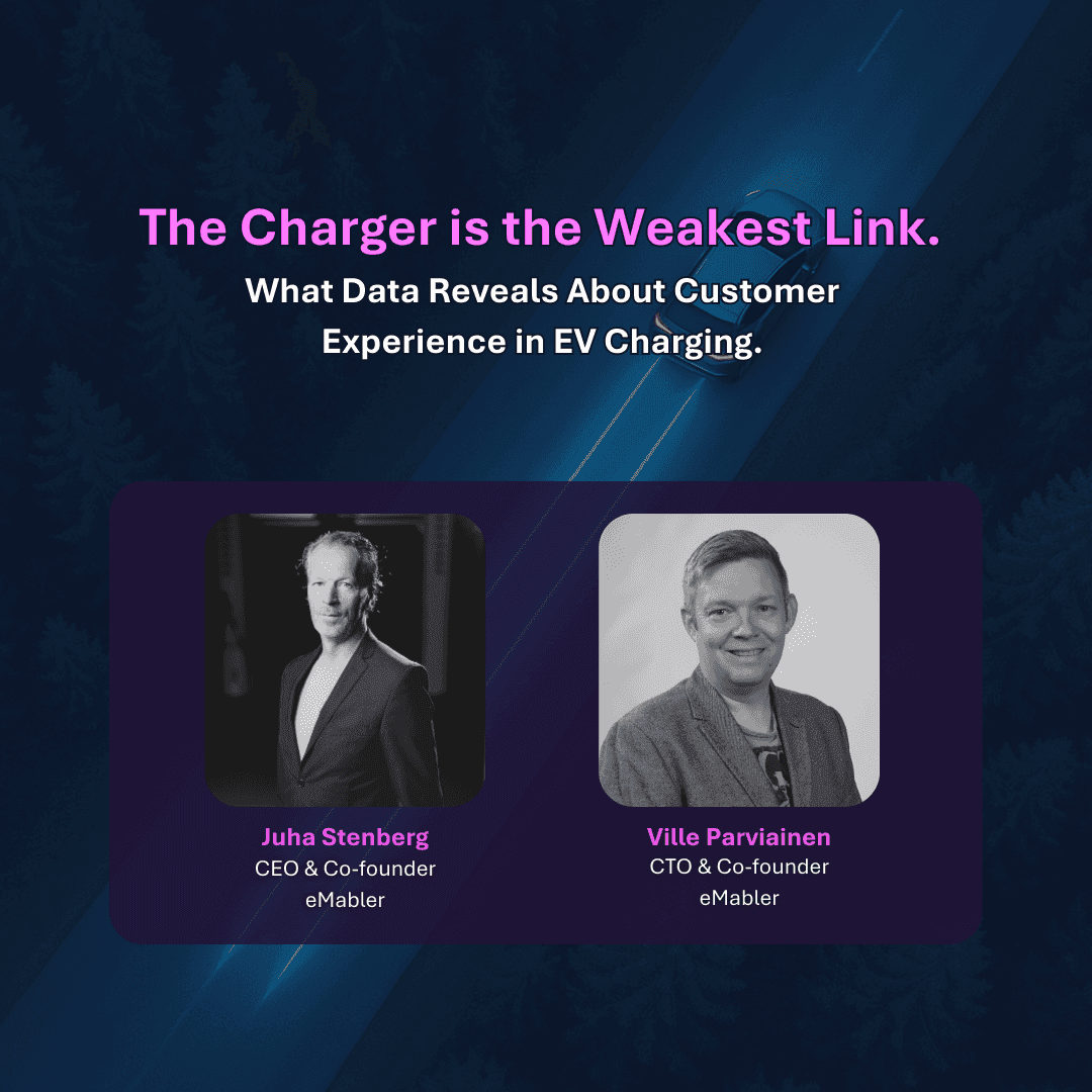The Charger is the Weakest Link. What Data Reveals About Customer Experience in EV Charging.