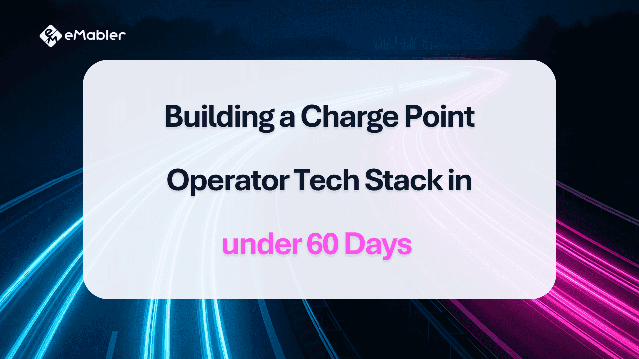 EV Charging software for operators