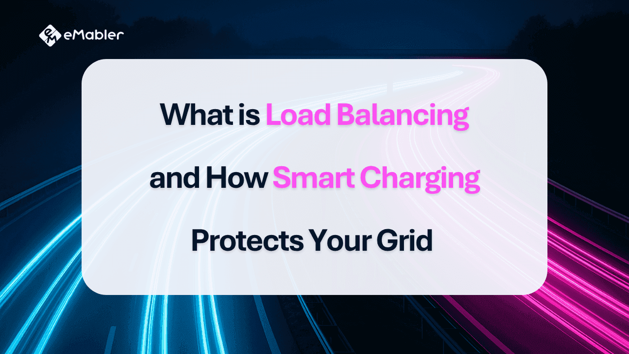 What is EV load balancing in EV charging