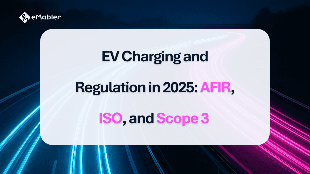 EV charging regulation and compliance